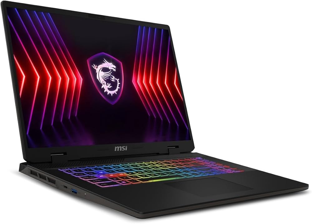 Nieuwe MSI Sword 17 HX B14VFKG-011BE Gaming Laptop RTX4060 1TBssd 16Gbram 17,3inch