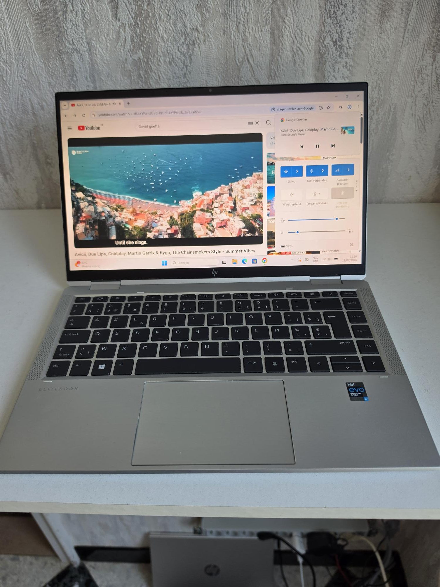Hp Elitebook X360 i7 11thgen 16gbram 512gbssd 14inch touch 4G(sim) - Afbeelding 2