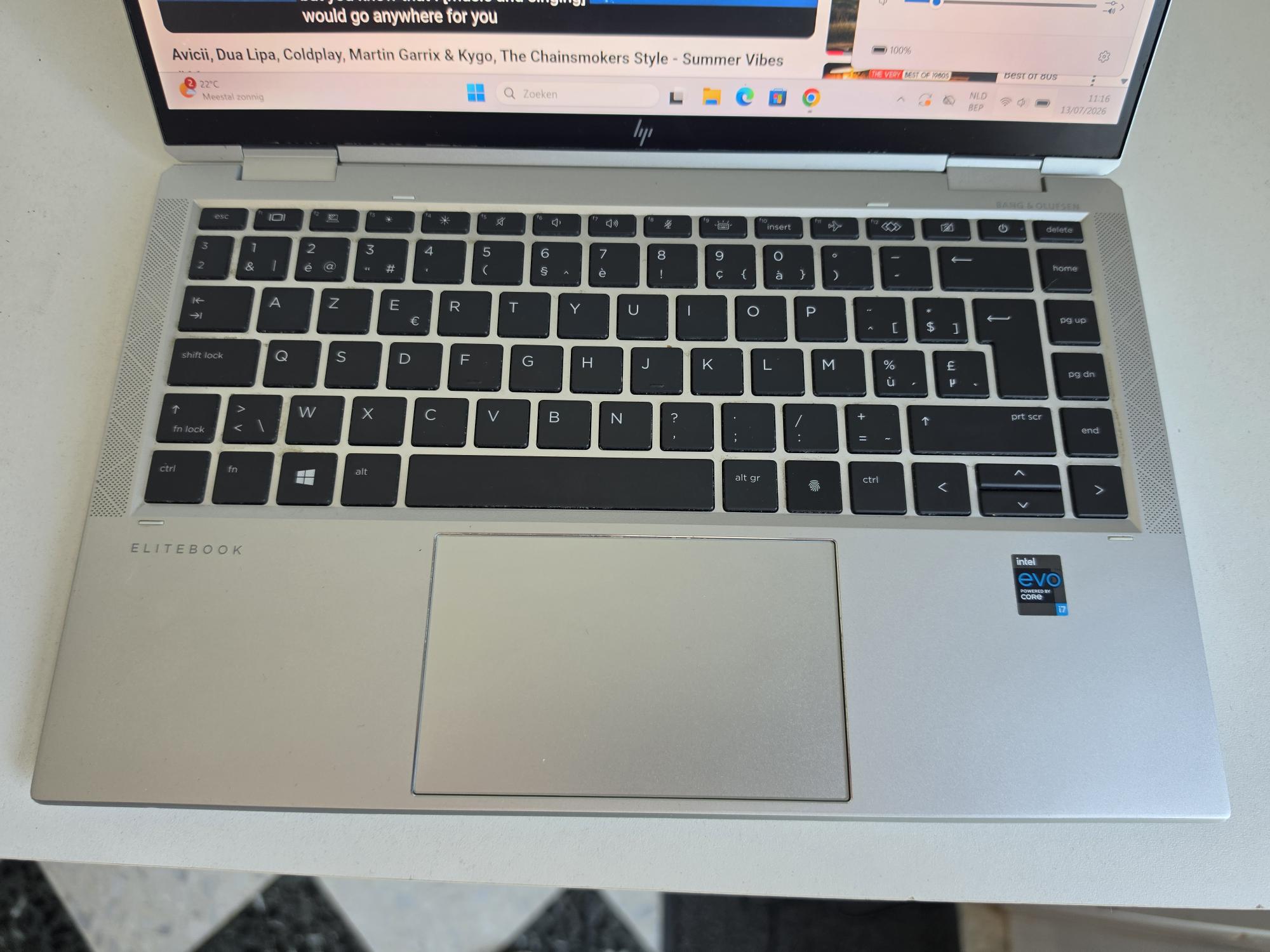Hp Elitebook X360 i7 11thgen 16gbram 512gbssd 14inch touch 4G(sim) - Afbeelding 7